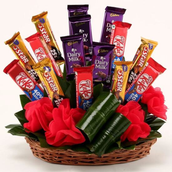 Mini Chocolate Basket Mini Chocolate Basket