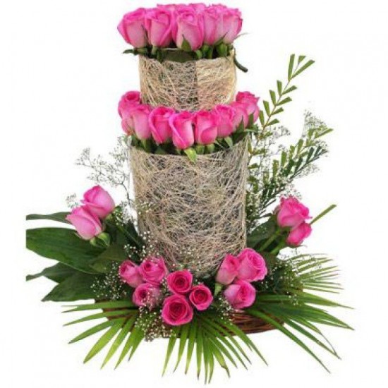 Ravel Pink Roses Arrangement Ravel Pink Roses Arrangement
