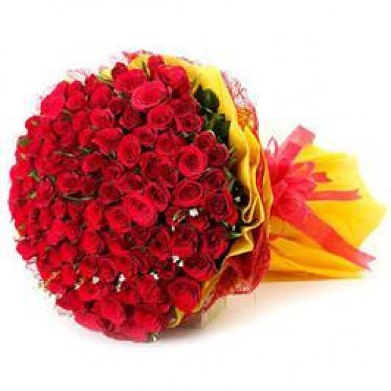 143 Red Roses Premium I Love You Bouquet